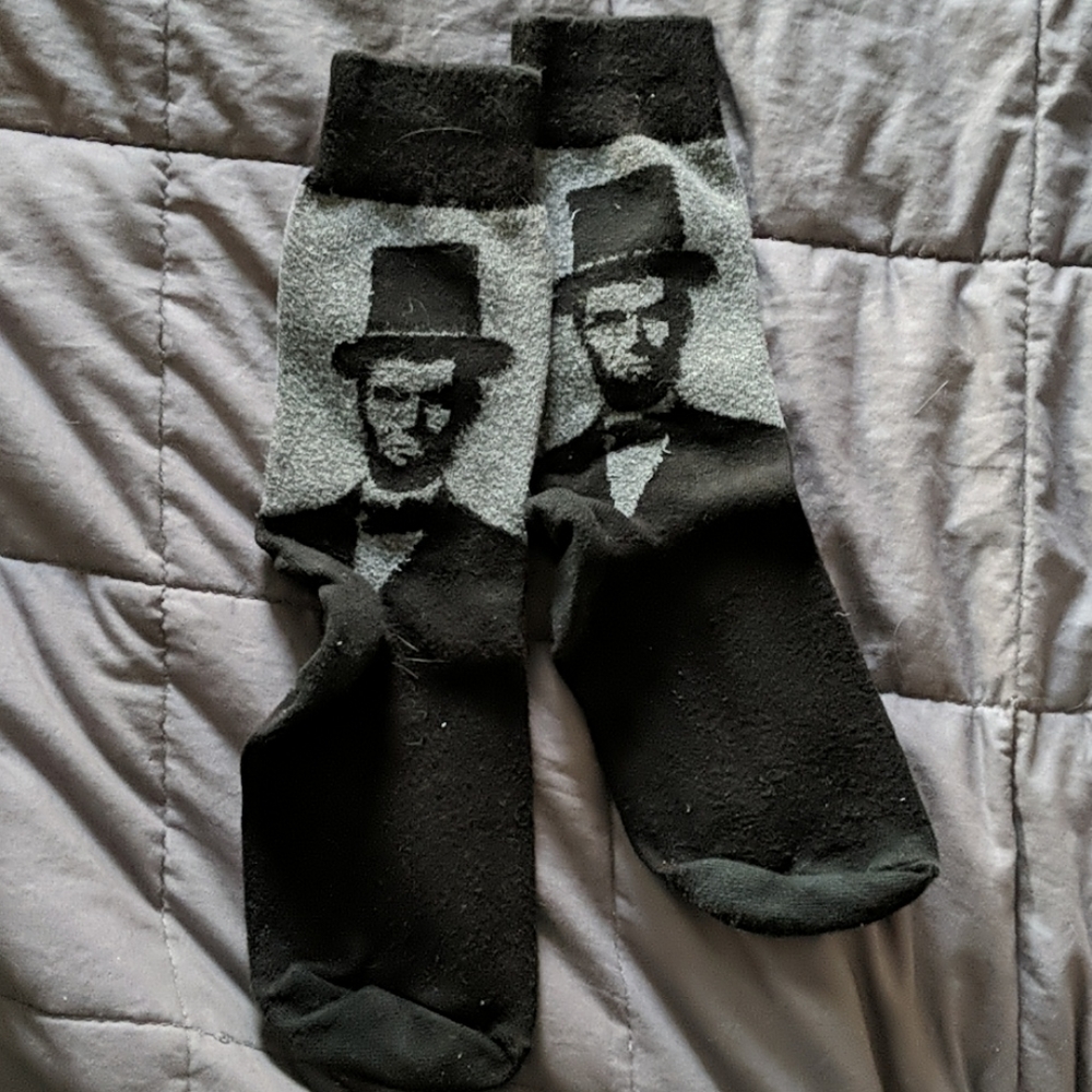 EUC Abraham Lincoln socks! 🎩